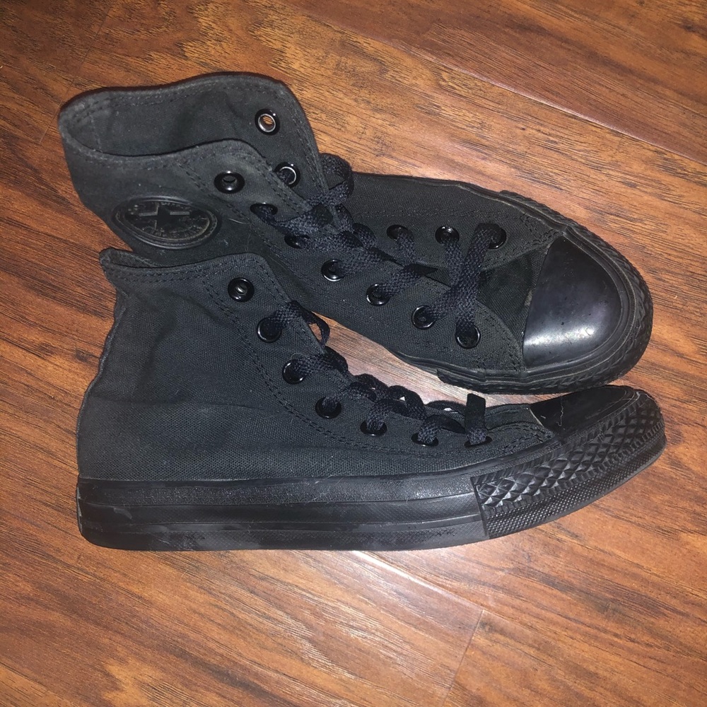 Black High Top Converses